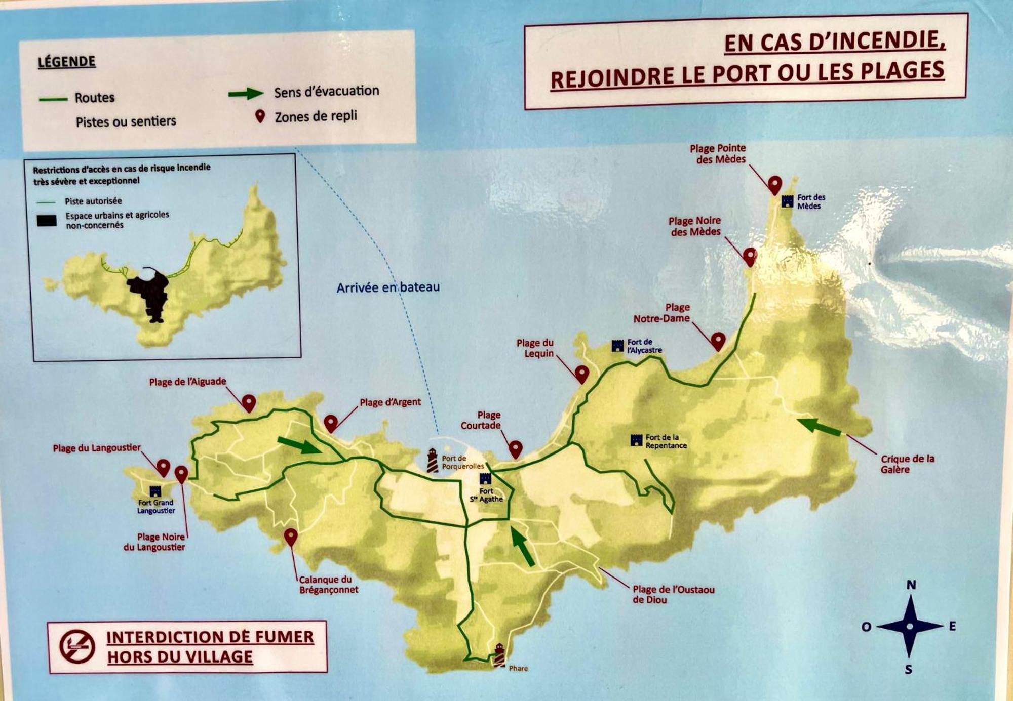 Latitudes 43 Leilighet Porquerolles Eksteriør bilde